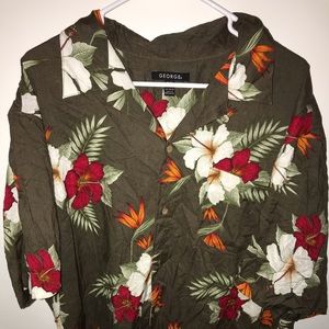 hawaii button down